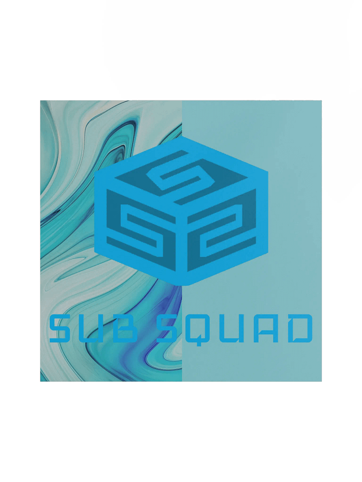 Sub Squad Official Poster - Pattern & Blue product image (1)