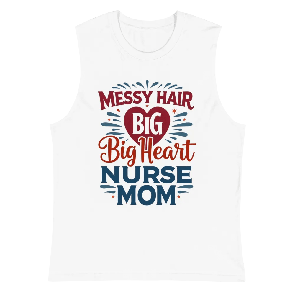 Bold Nurse Mom Muscle Tank product image (6)