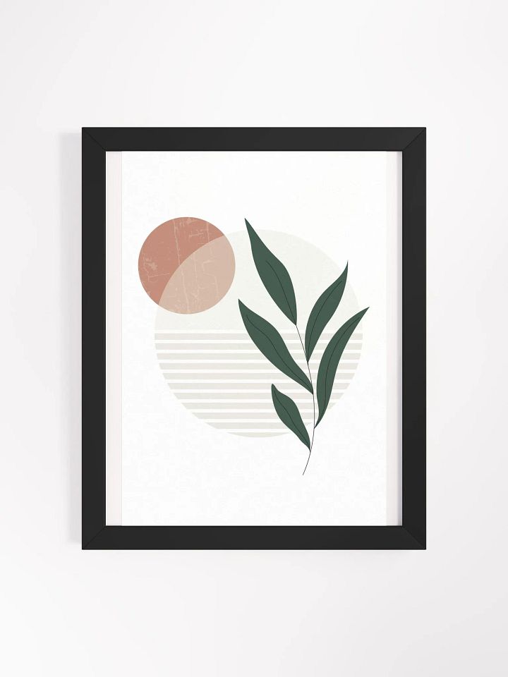 Earthly Minimalism Framed Poster product image (5)