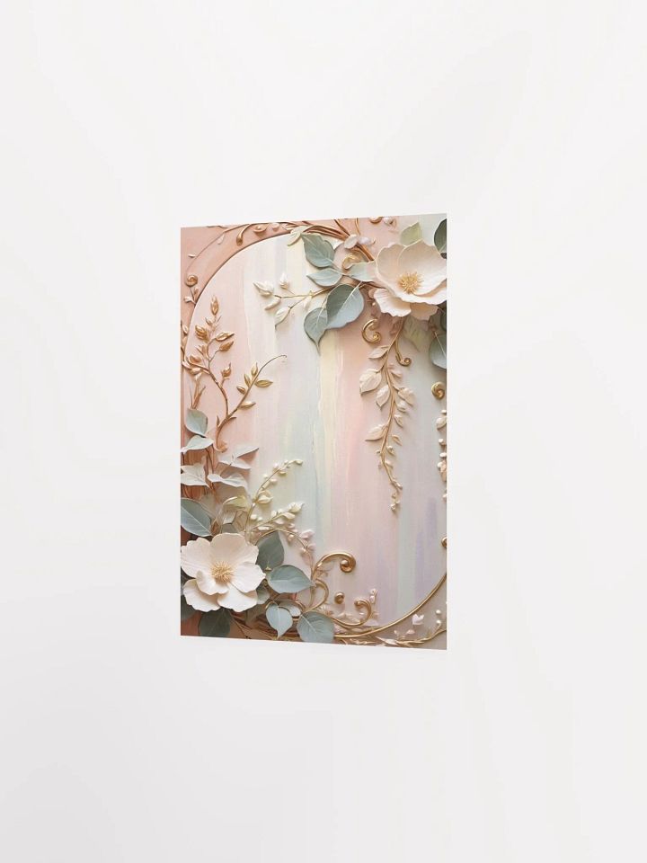 Ethereal Bloom Oval Poster product image (8)