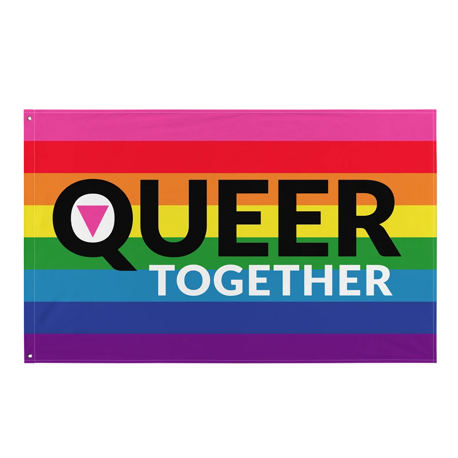 Queer Together Rainbow Pride Flag product image (1)