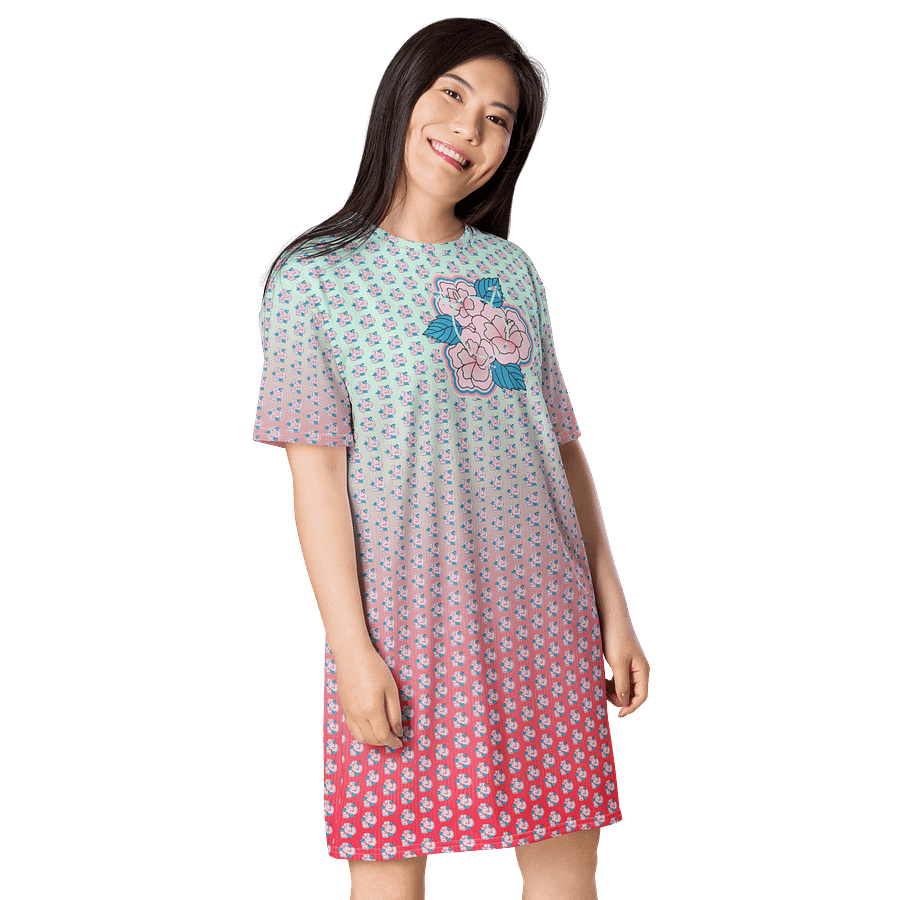 LGBTQIAP2S+ 2025, Trans Flower with Symbol, Tee Dress product image (4)