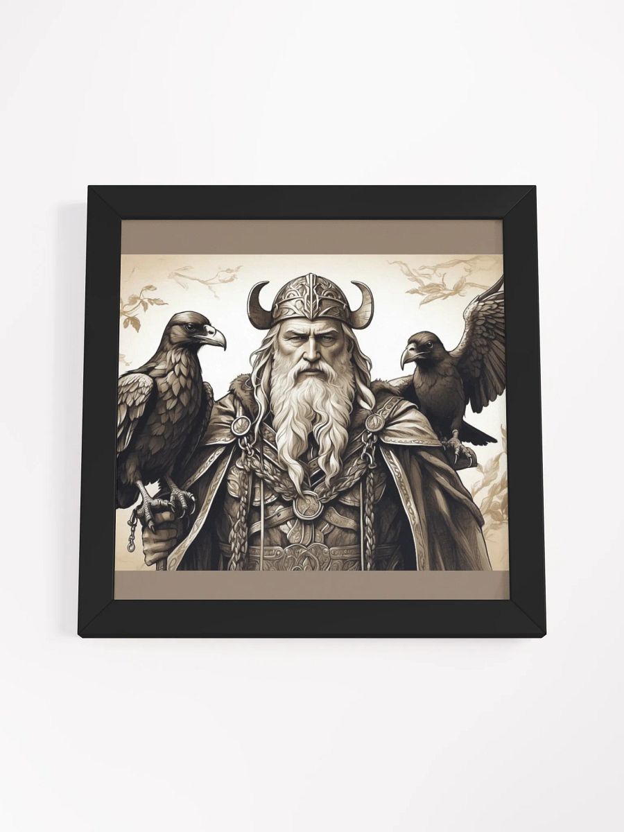 “Odin’s Watch: Huginn & Muninn Framed Legacy Art” product image (37)