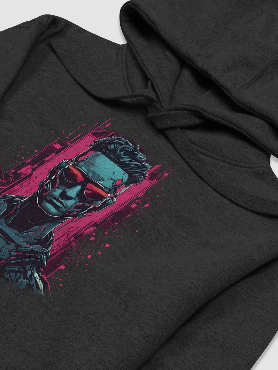 Cybernetic Cityscape Unisex Hoodie product image (30)