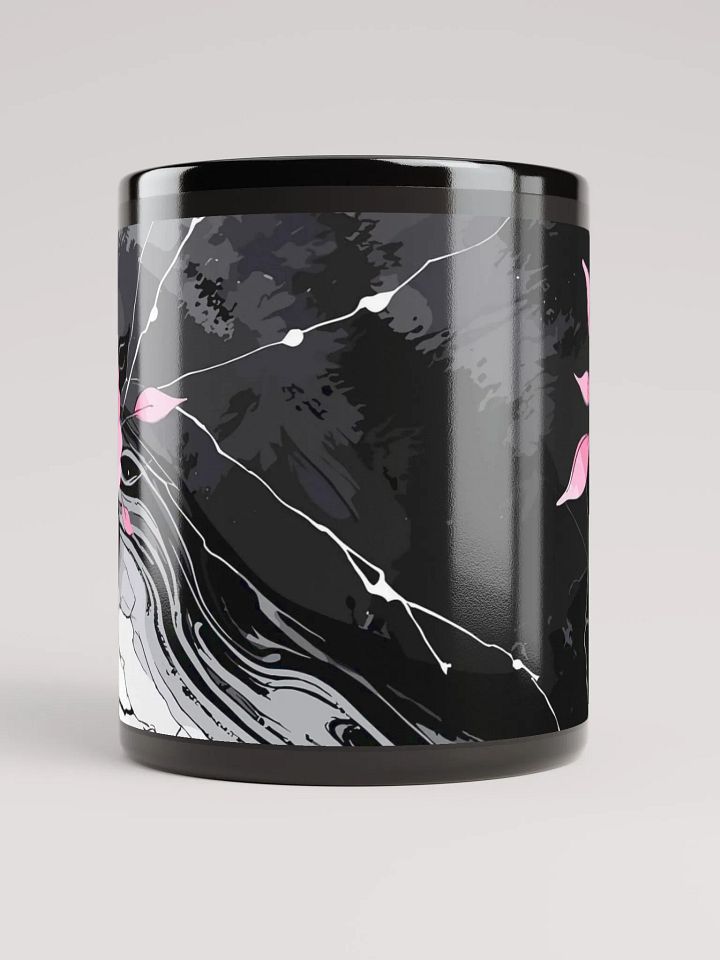 Pink Floral Elegance Marble Mug product image (2)