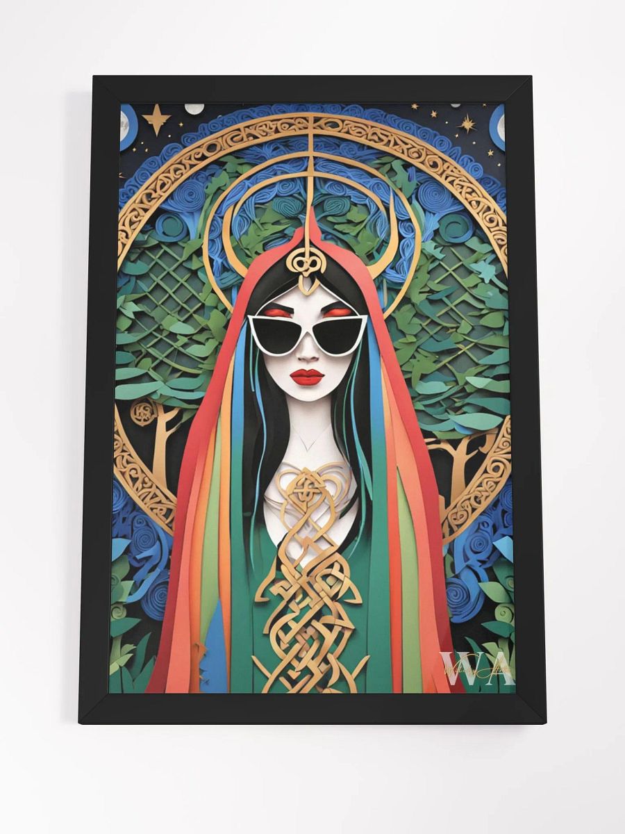 Winter Wiccan 15 - Framed Matte Poster product image (14)