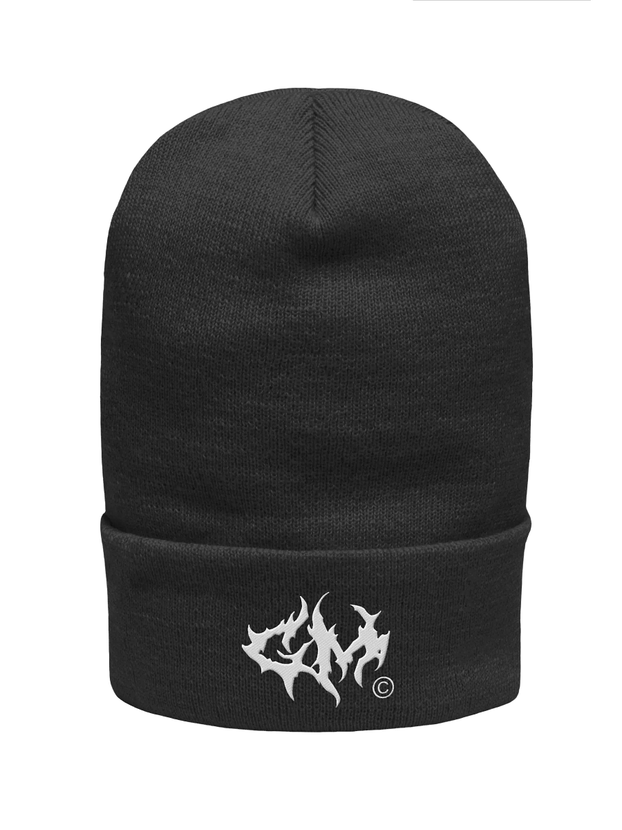 GM White Logo Embroidered Beanie product image (3)