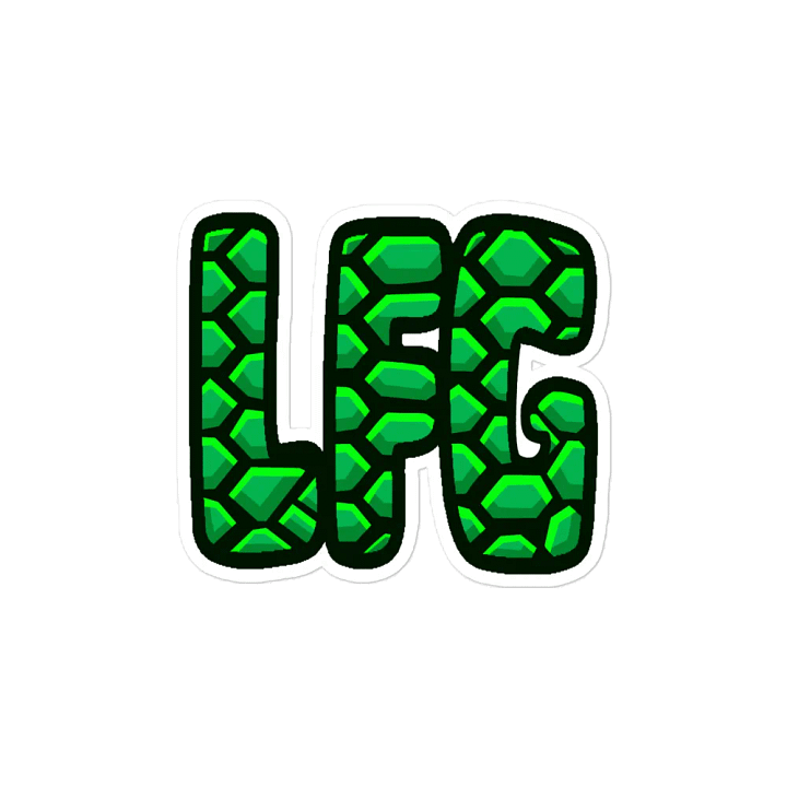LFG Die-Cut Magnet product image (2)