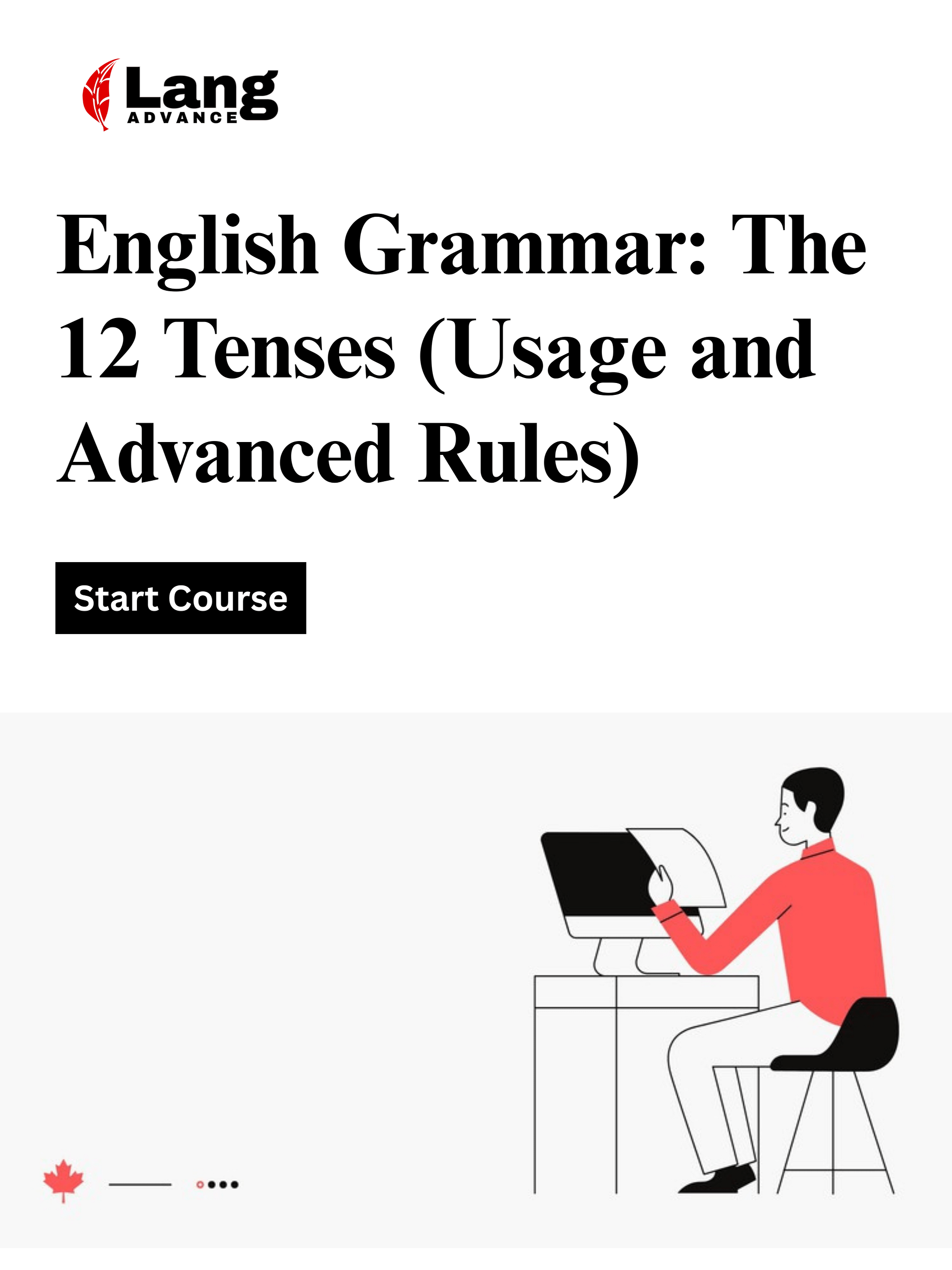 English Grammar: The 12 Tenses (Usage and Advanced Rules) product image (1)