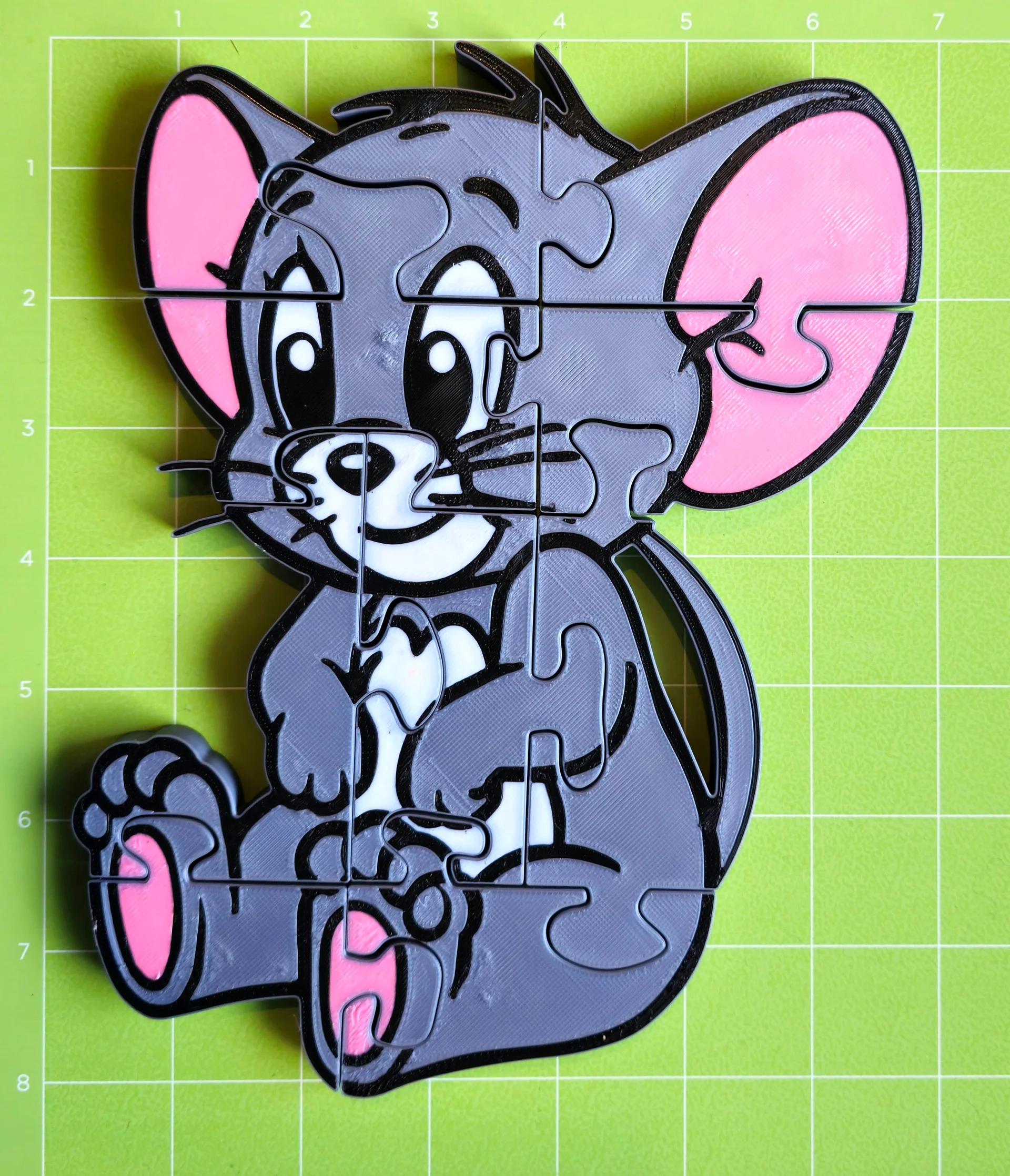 Mouse 3D Printed Jigsaw Puzzle – A Playful & Creative Puzzle for Kids! product image (4)