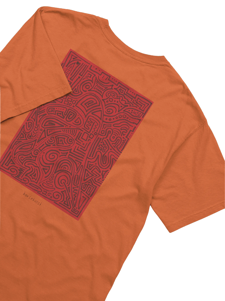 Envelop Me: Red Print - Comfort Tee product image (1)