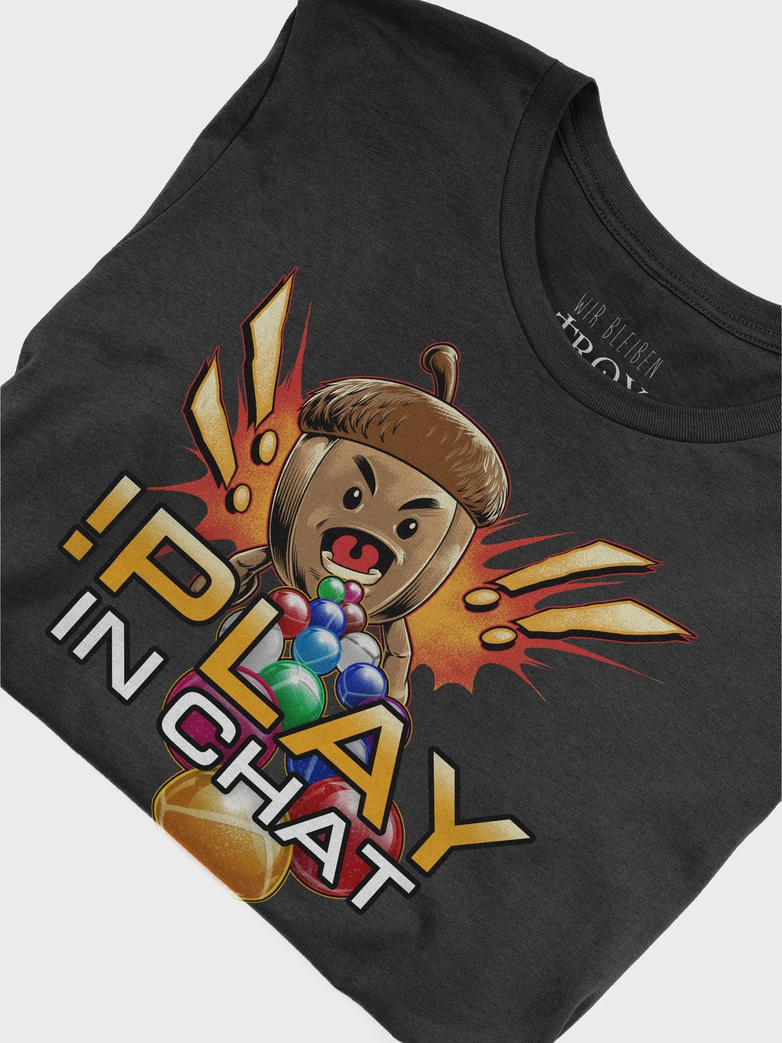 Dark T-Shirt: Franziskus / !PLAY product image (5)