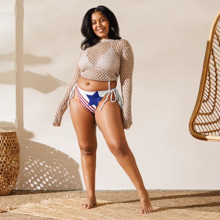 Old Glory Ribbons Bikini Bottom product image (1)