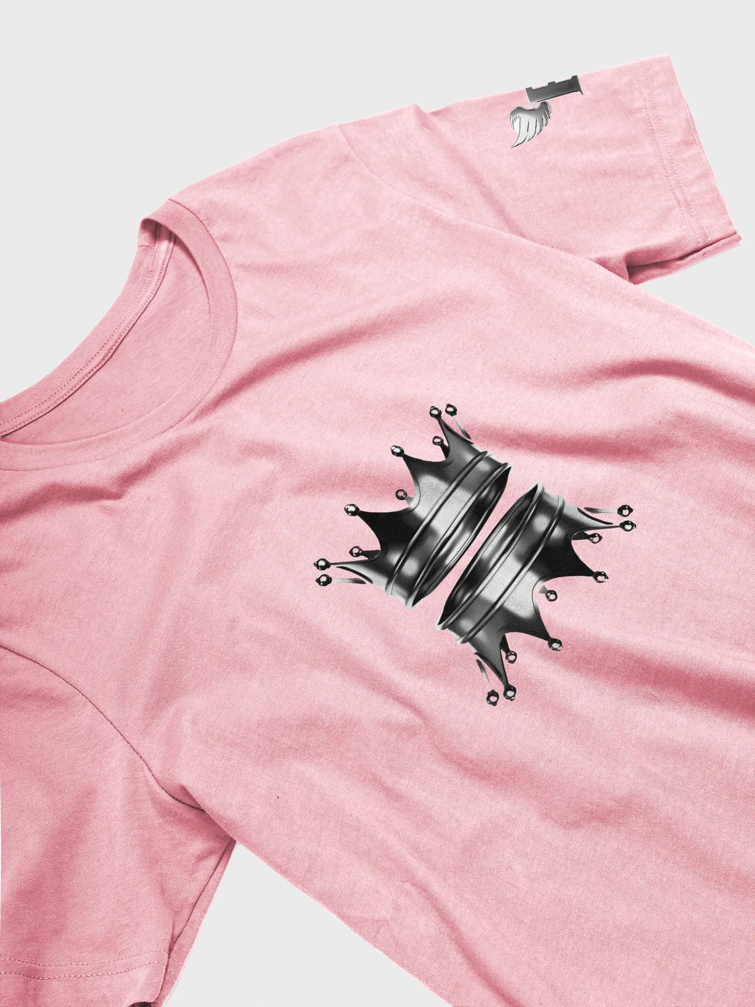 Reflective Split Crown Graphic T-Shirt product image (29)