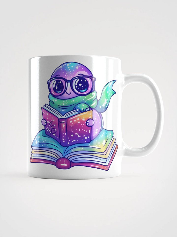 Bookworm Bliss White Mug product image (1)