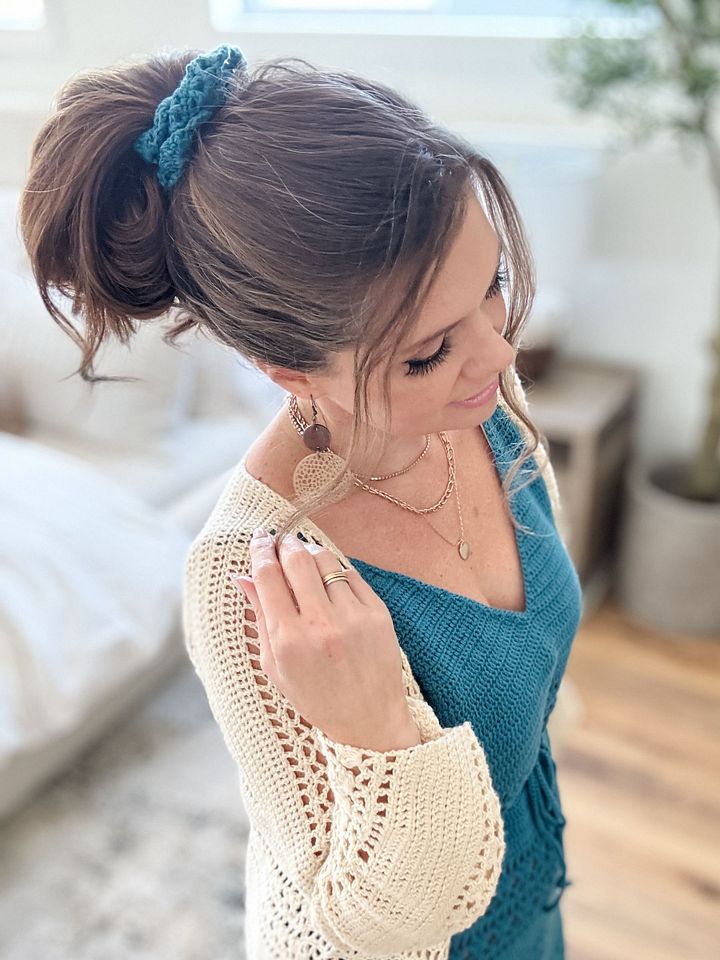Caribbean Sea Scrunchie Crochet Pattern product image (2)