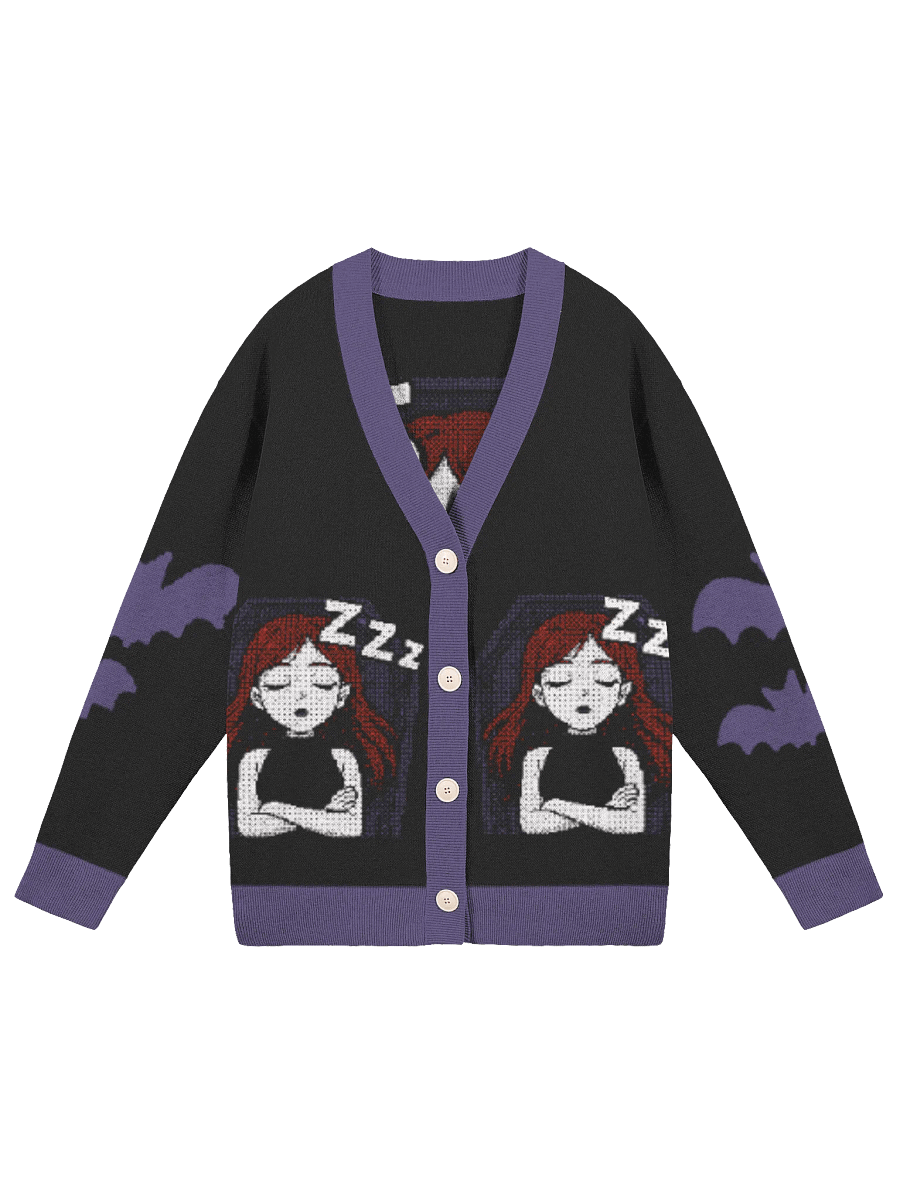 Sleepy Coffin Knitted Cardigan product image (2)
