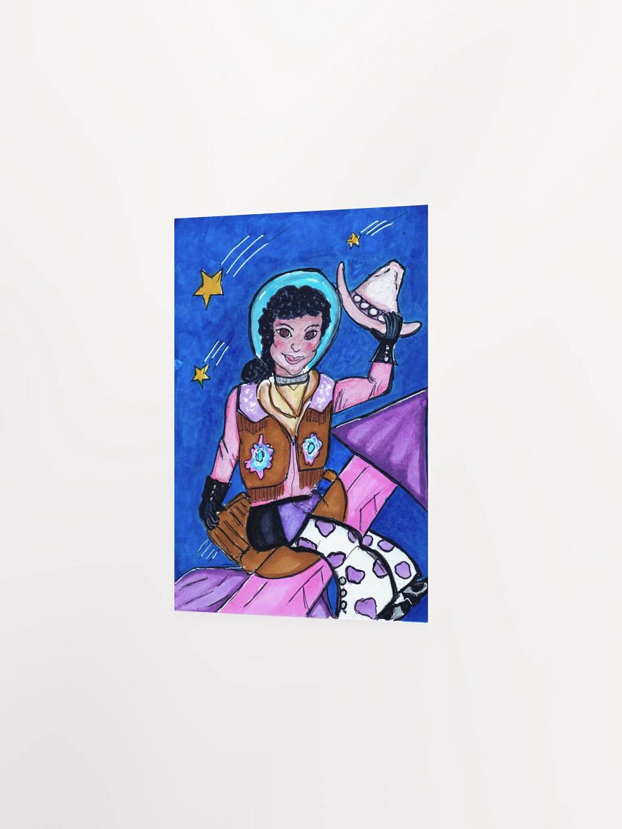 Space Cowboy Parody Print product image (2)