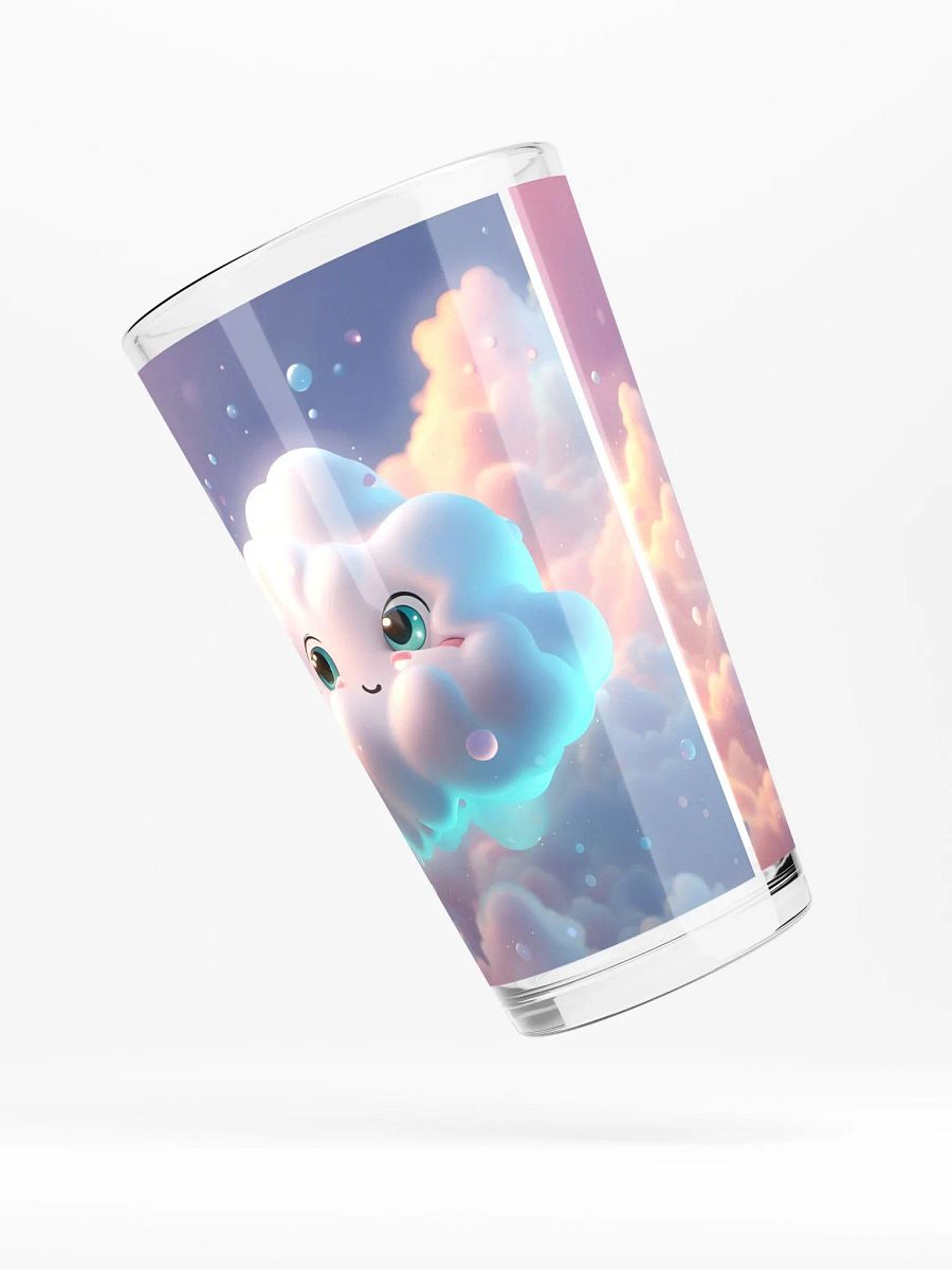 Cute Cloud Pint Glass product image (4)