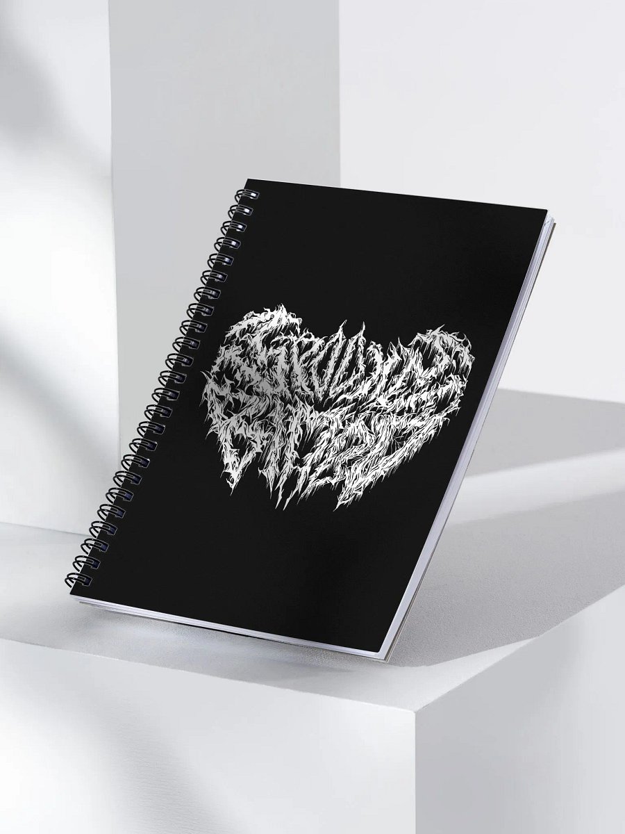 Death Metal Logo Notebook product image (3)
