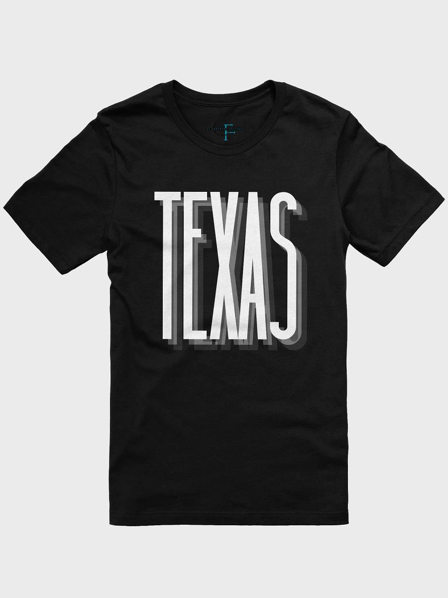 ⚪️ Modern Texas Typography T-Shirt | Bella+Canvas Unisex Tee | White Sansterdam Font Design product image (1)
