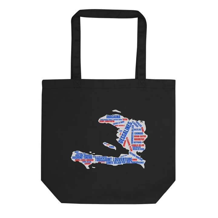 Revolutionary Haiti Word Cloud Tote Bag product image (1)