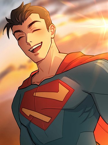 Shine like the sun ☀️ 
Reference image 3rd picture. 
#superman #supermanart #artoftheday #artistsofinstagram #animeart #myadv...