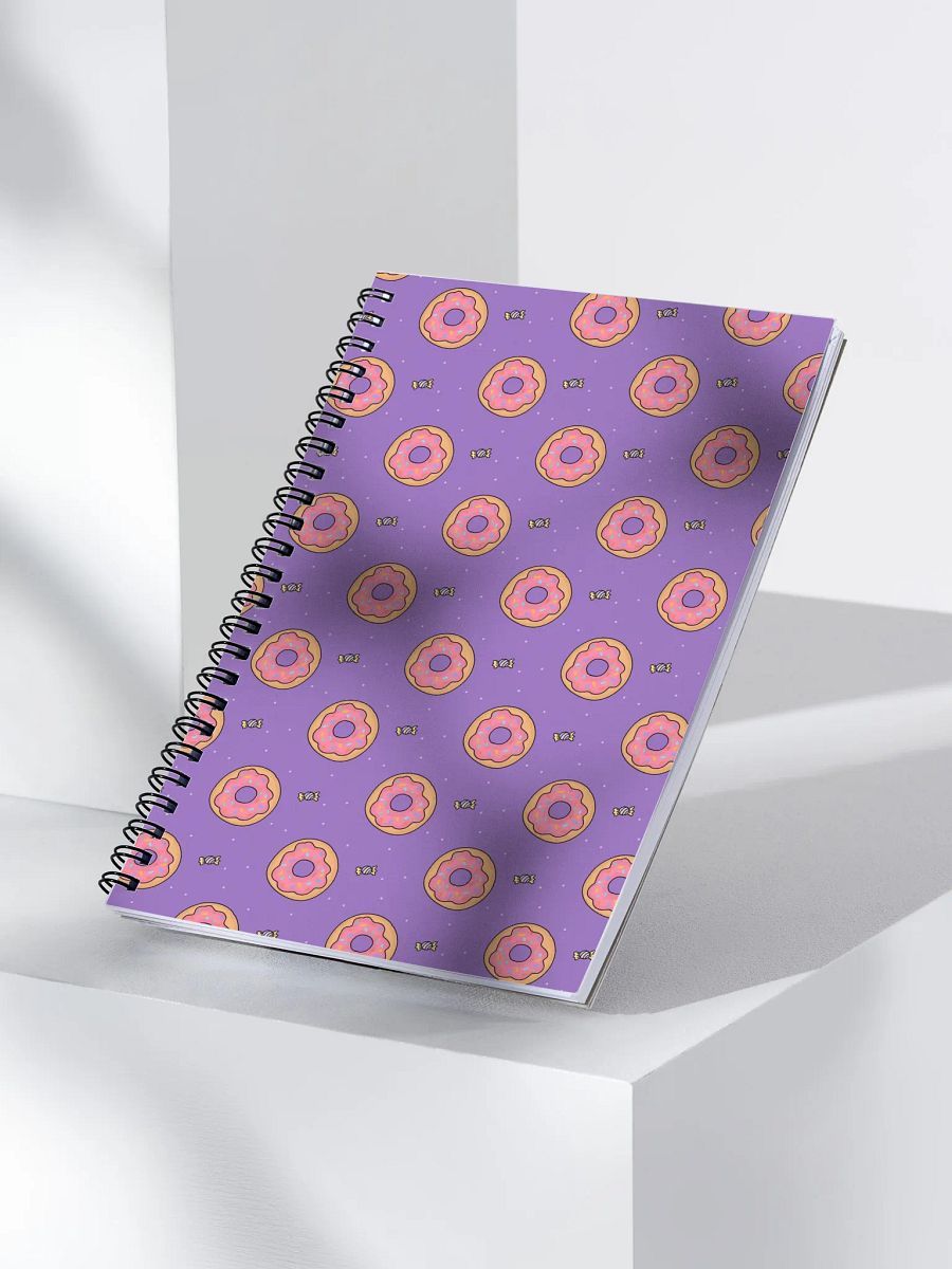 Sweet Treats Donut Notebook - Purple product image (3)