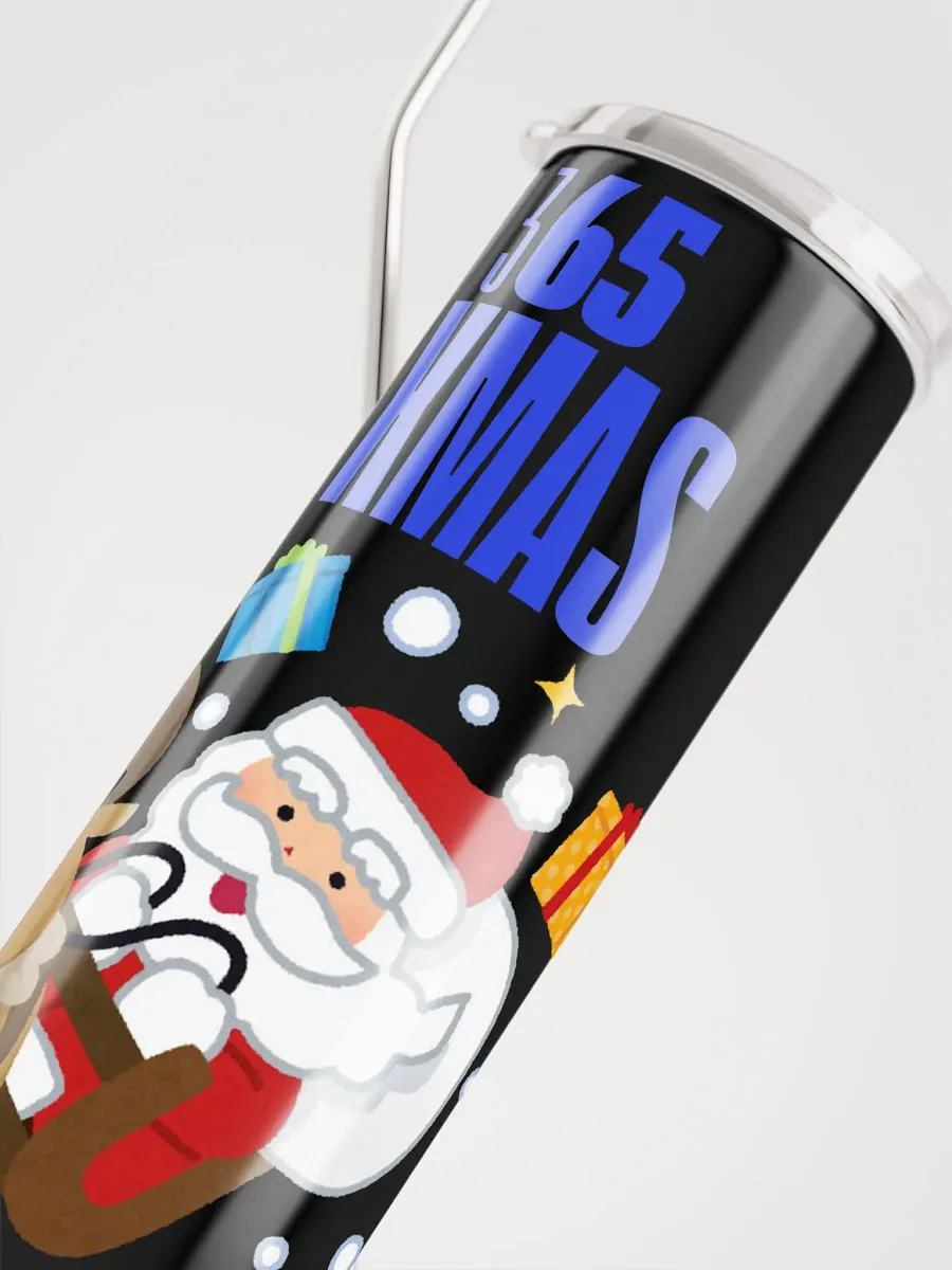 365 XMAS Stainless Steel Tumbler with Reusable Straw product image (1)