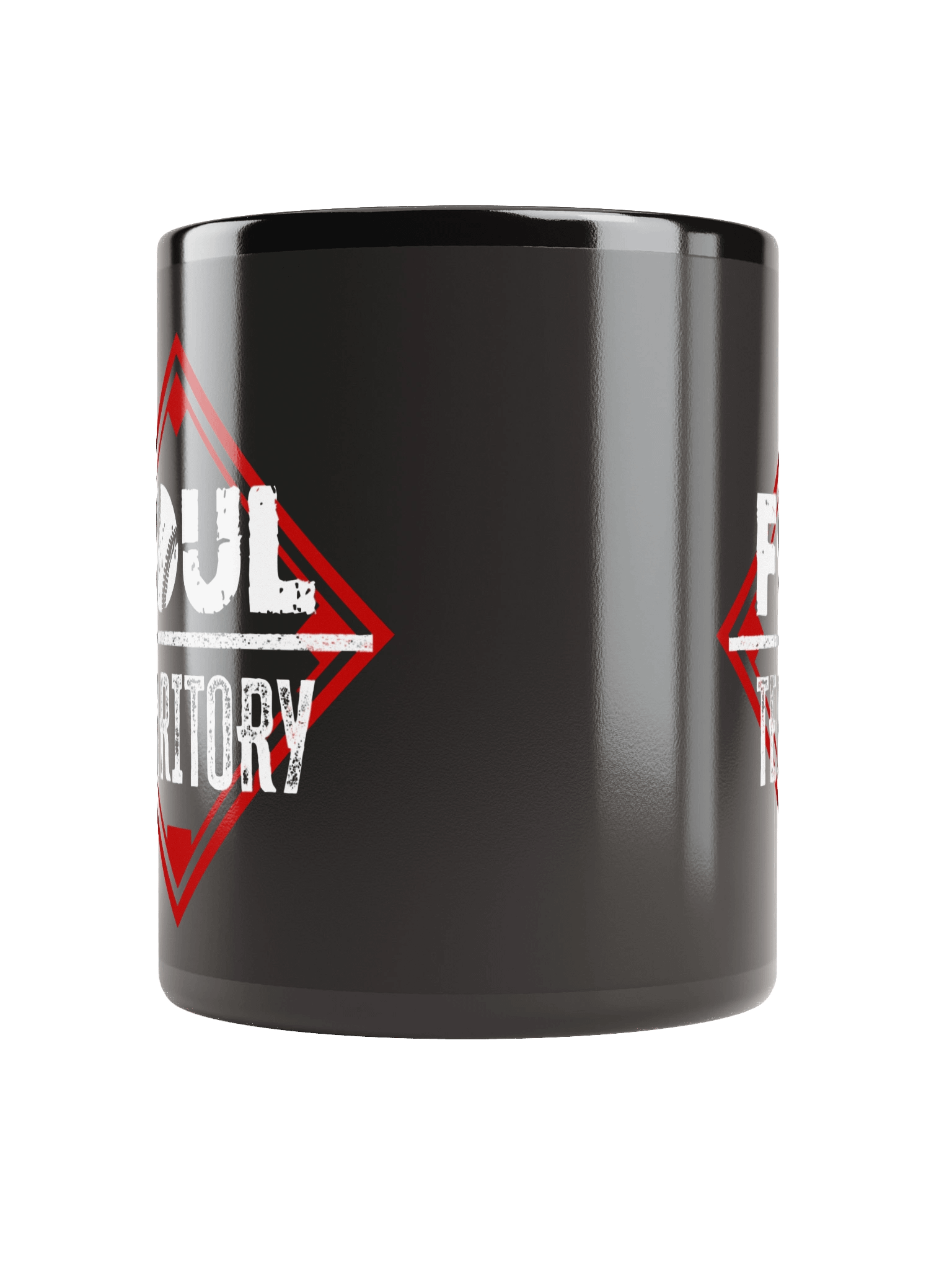 Foul Territory Glossy Black Mug product image (5)