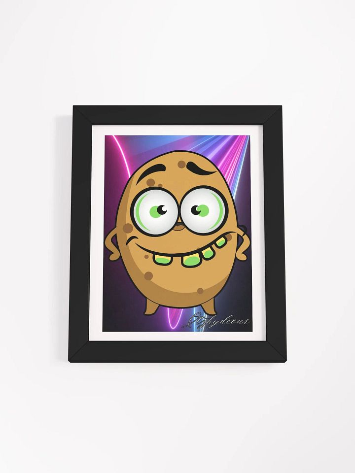 Disco Spud Framed Poster product image (1)