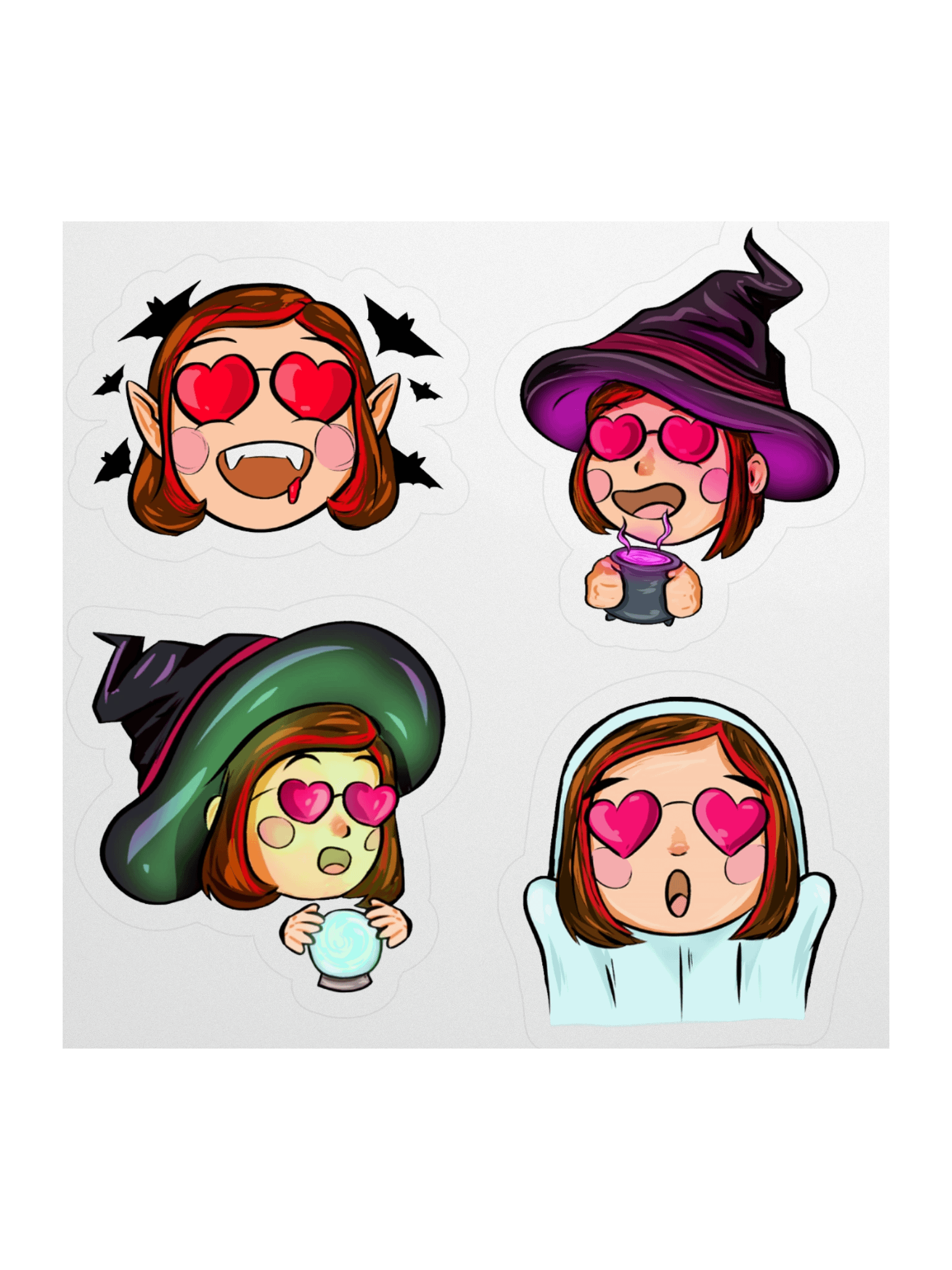 Human1 x Halloween || Kiss-Cut Stickers product image (1)