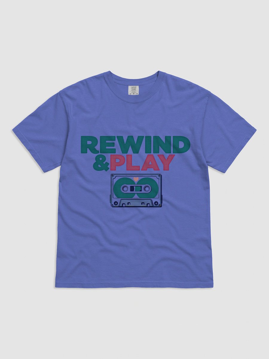 Rewind & Play Cassette Heart T-Shirt product image (1)