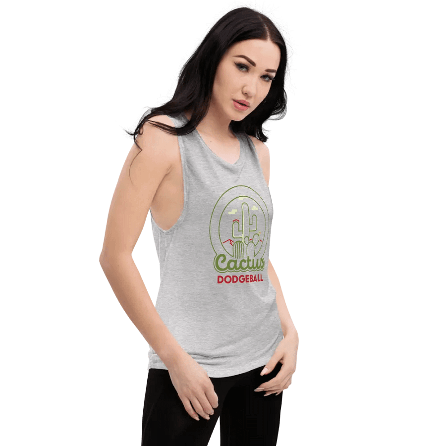 Cactus Dodgeball Women's Muscle Tank product image (27)