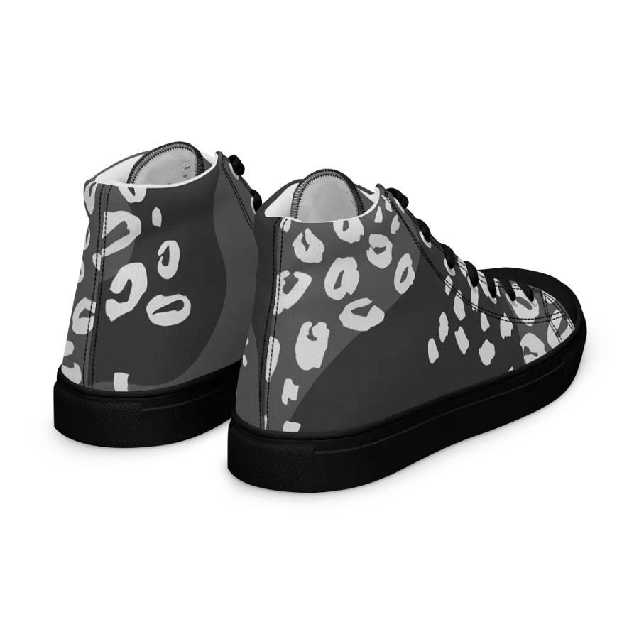 Grey Leopard Retro High Tops product image (16)