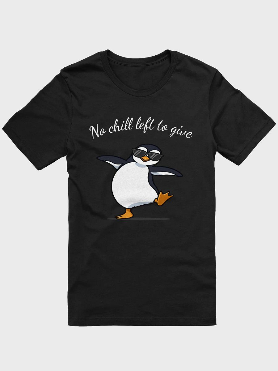Funny Penguin T-Shirt - No Chill Left To Give Cool Design product image (3)