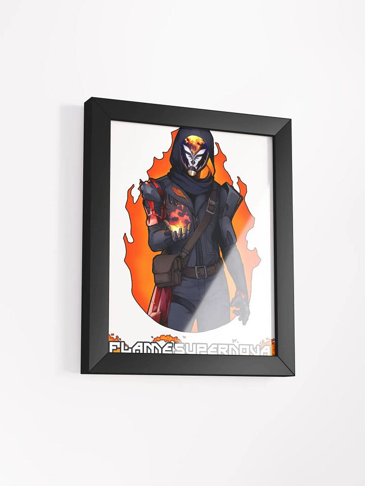Flame Supernova Original Framed Poster product image (1)