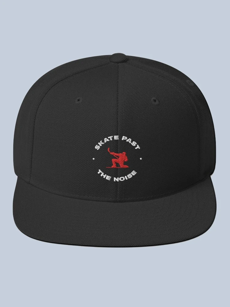 Skate Past The Noise Snapback Hat product image (1)