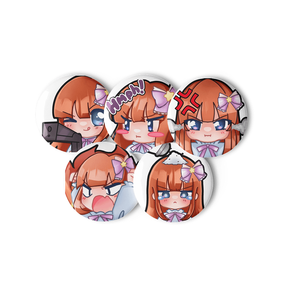 Button Set 3 - Salty Lav product image (3)