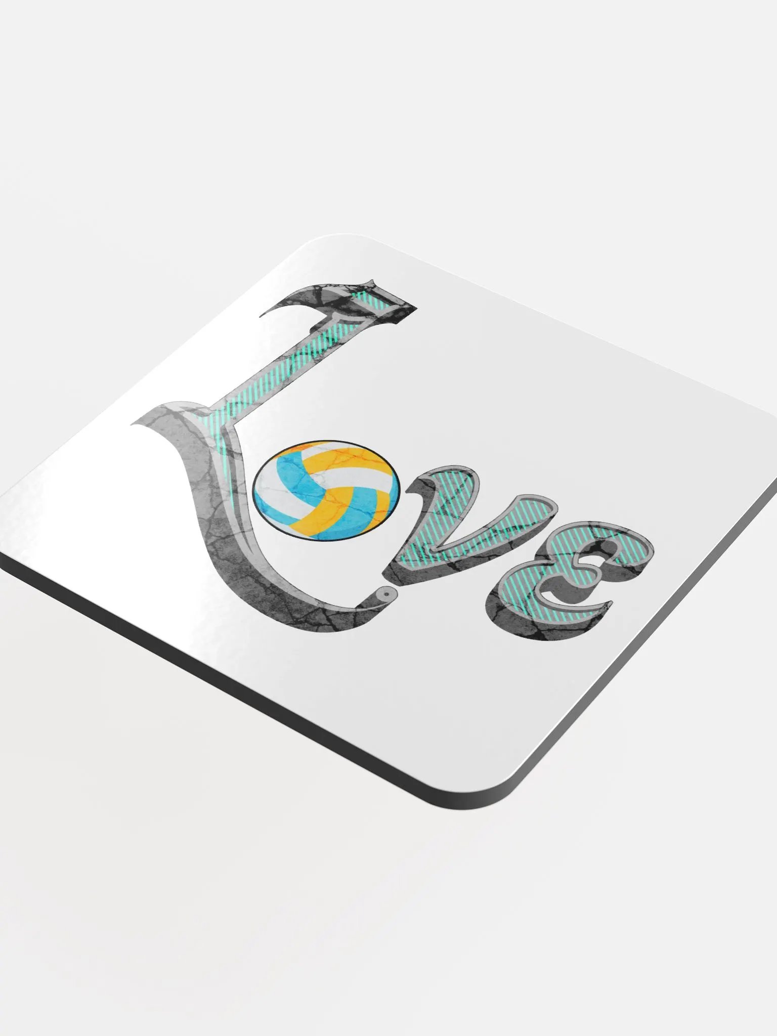Love Volley Cork Coaster Set product image (1)