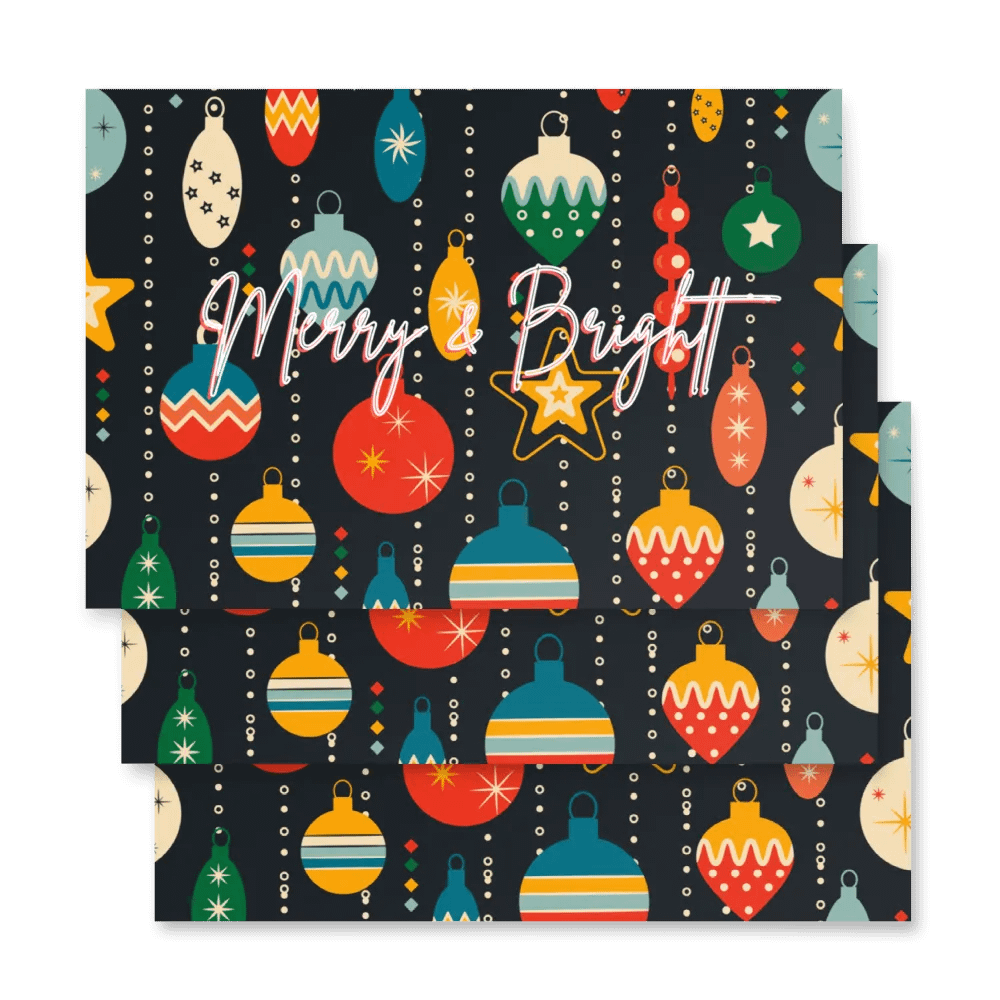Merry & Bright Wrapping paper product image (4)