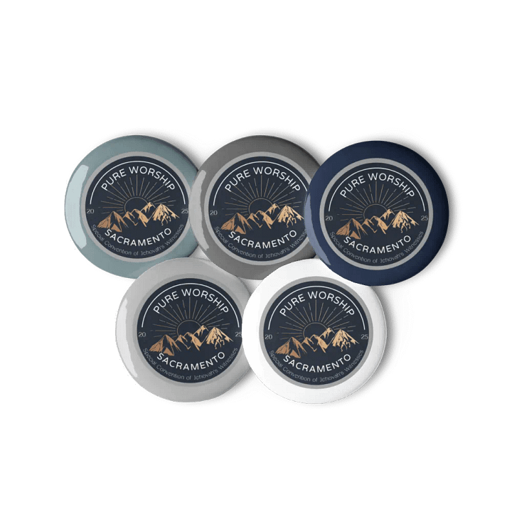 "Pure Worship" Sacramento Special Convention Pins product image (1)