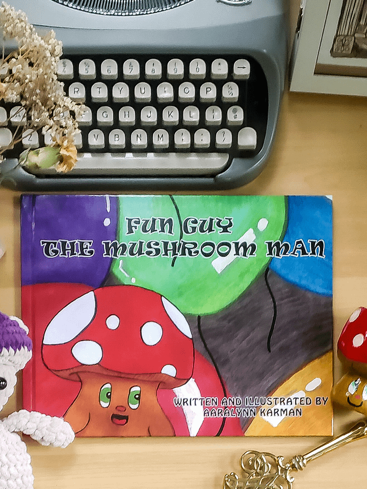Fun Guy the Mushroom Man Signed Hardcover product image (1)