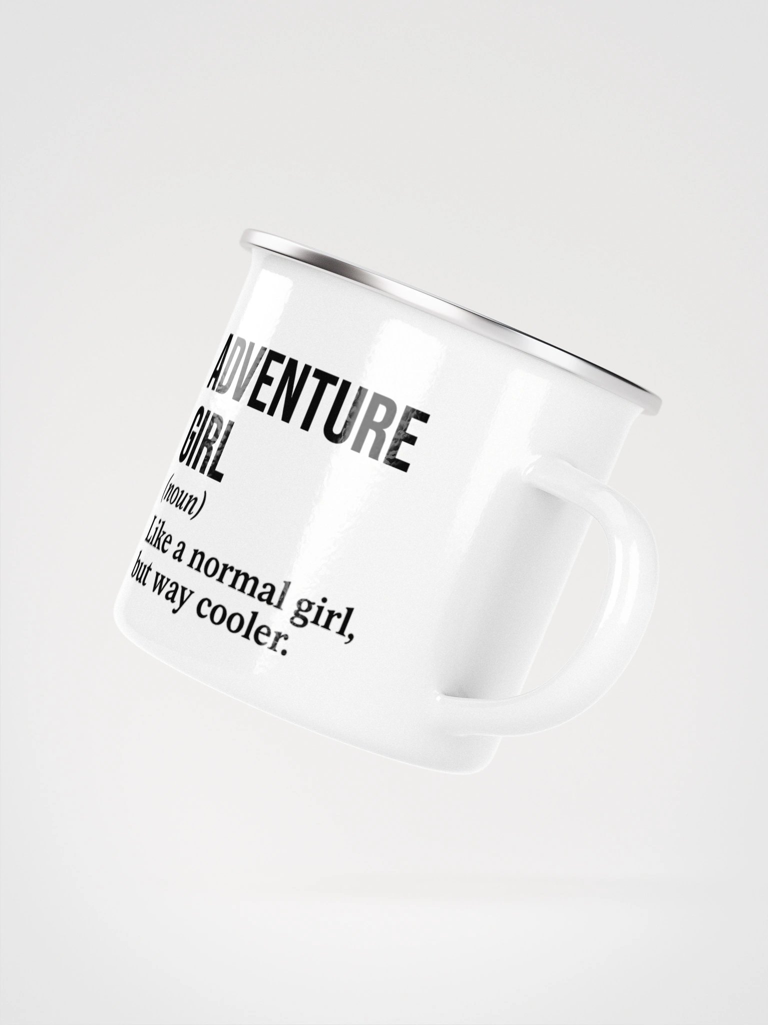 adventure Girl Enamel cup product image (3)