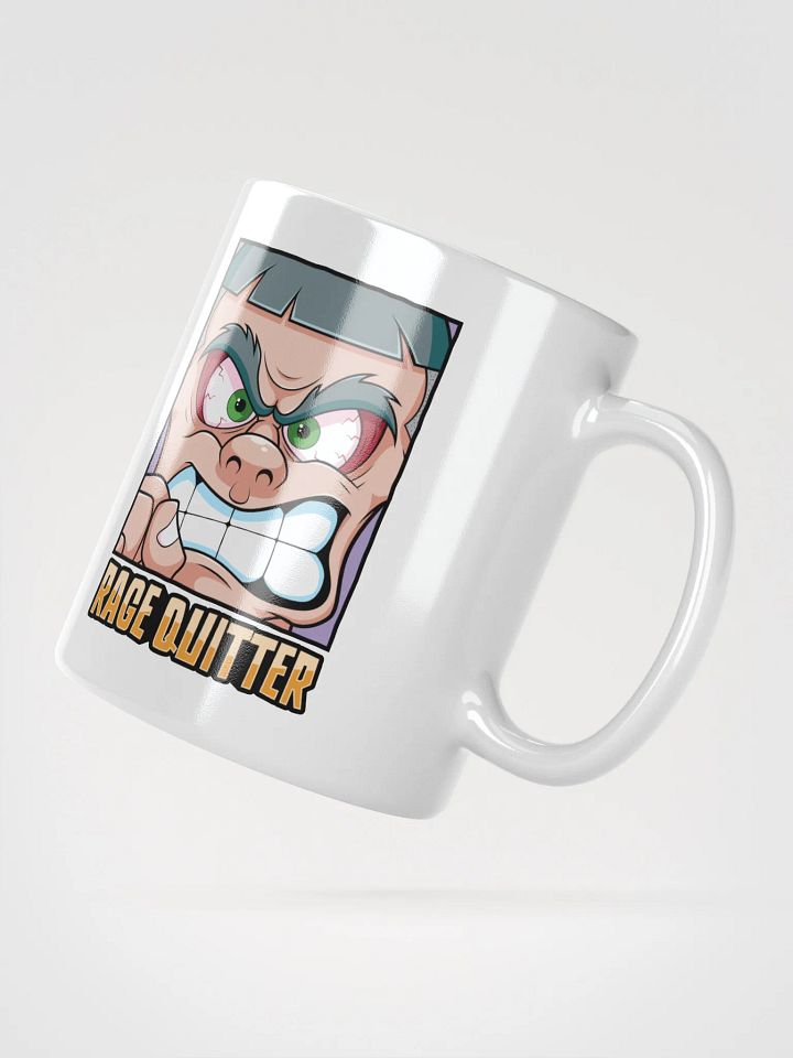 Funny Gamer Coffee Mug – Retro Rage Quit Design product image (2)