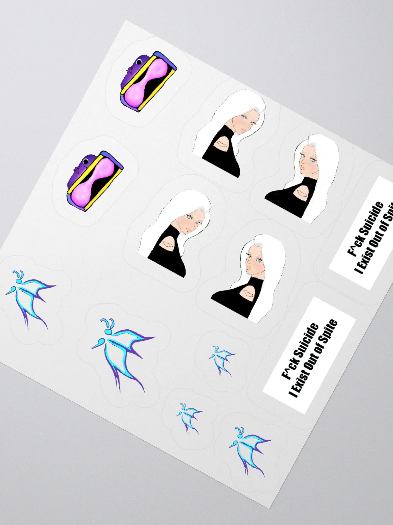 DarkShikixx Streamer Stickers Set 1 product image (2)