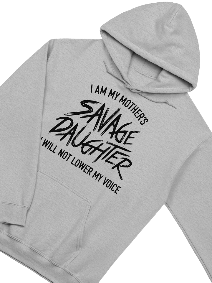 Savage Daughter Hoodie (black print) product image (1)