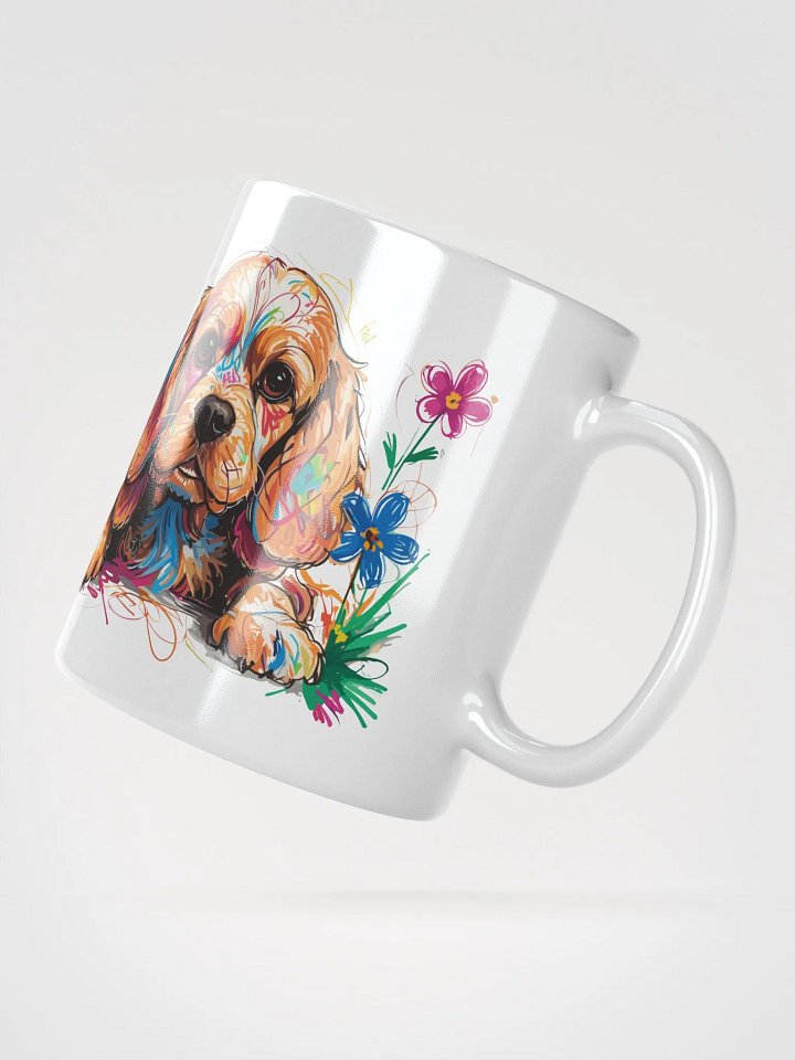 Scribbles Cocker Spaniel 5 , Mug product image (4)