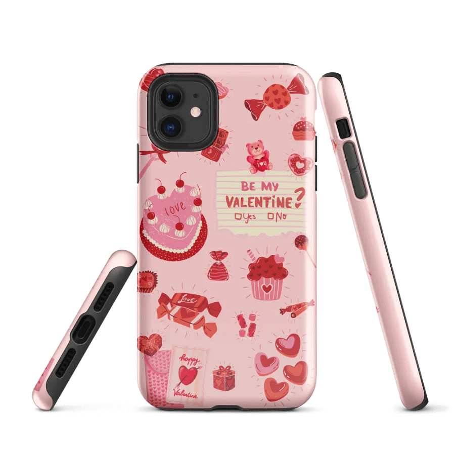Be My Valentine? iPhone Tough Case product image (1)