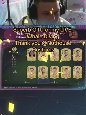 Nuthouse Customs, thank you for this wonderful Gift sent in my LIVE! We was having a whaling good time 😁@Nuthouse Customs #LIVEhighlights #TikTokLIVE #LIVE #livegift #whalediving 